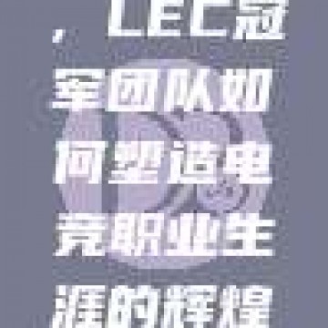 世界之巅，LEC冠军团队如何塑造电竞职业生涯的辉煌篇章