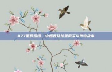 477星辉熠熠，中超各路球星风采与传奇故事